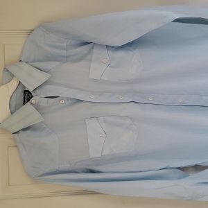 Wrangler Western shirt size 16x34 blue new